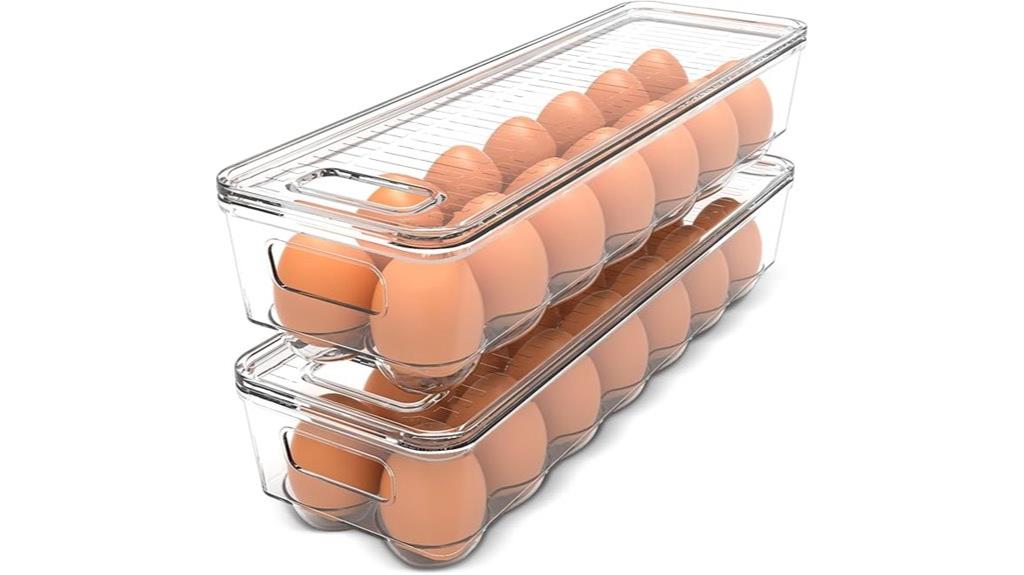 egg storage with lid