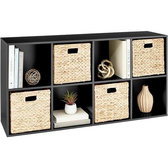Best Choice 8-Cube Storage Organizer with Removable Panels