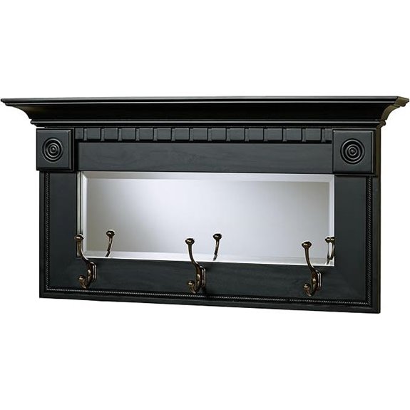 Touch of Class Dentil Pediment Wall Mirror