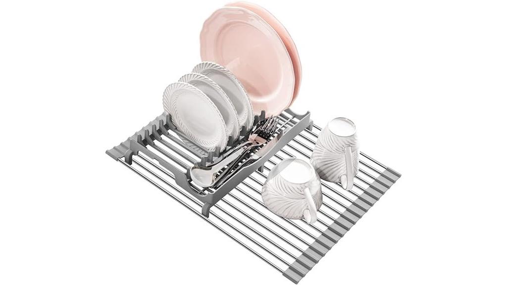 enhanced countertop dish dryer