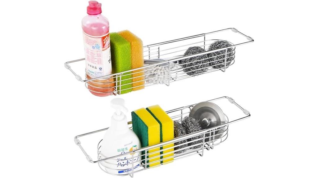 expandable stainless steel rack