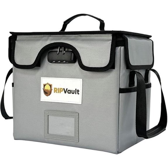 End of Life Fireproof Document Storage Organizer