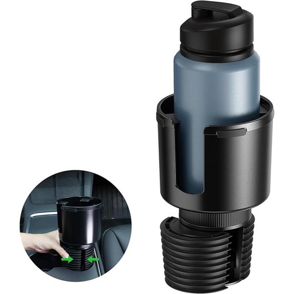 Car Cup Holder Expander for Large Bottles