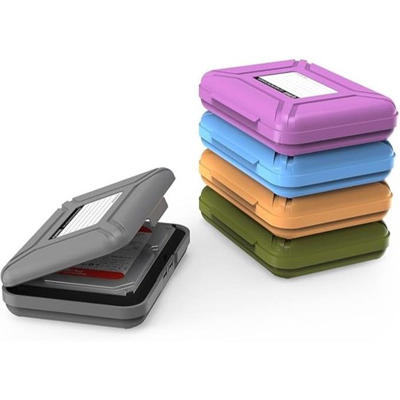 ORICO 3.5 HDD/SSD Hard Drive Cases (5-Pack)