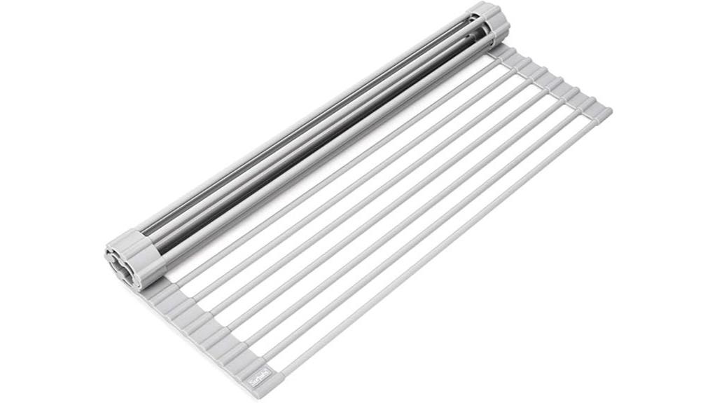 foldable sink dish rack