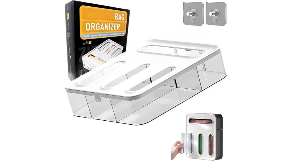 four compartment food organizer