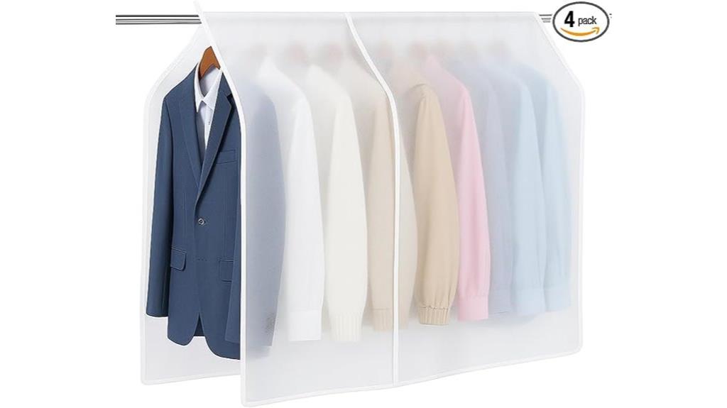 four piece garment storage set