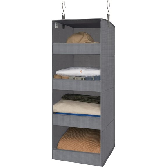 Granny Says 4-Shelf Hanging Closet Organizer