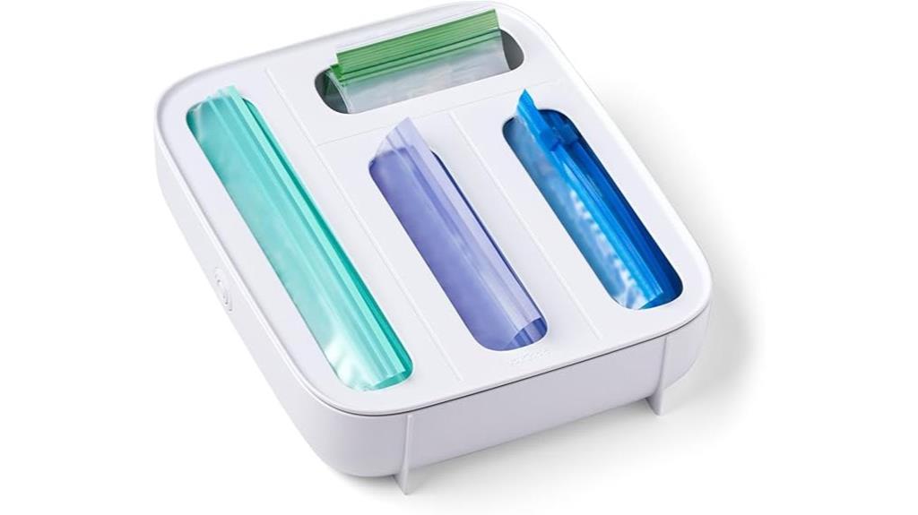 four slot sandwich bag organizer