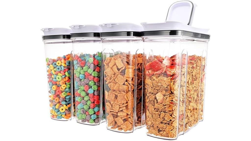fresh cereal storage containers