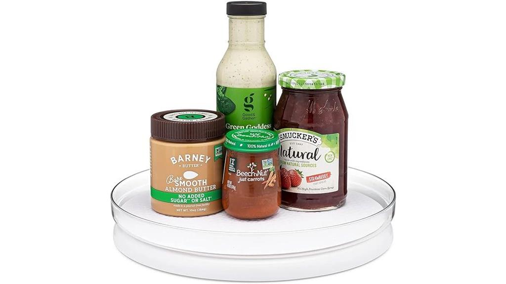 fridgeview turntable with mat