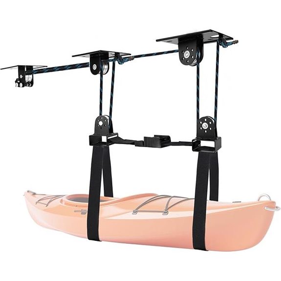 Hikeen Kayak Ceiling Hoist for Garage Storage