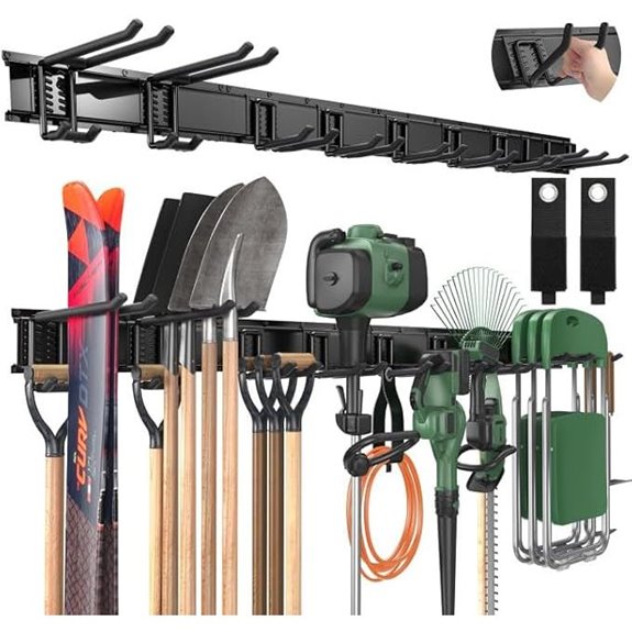 LBT 66 Garage Tool Organizer Wall Mount
