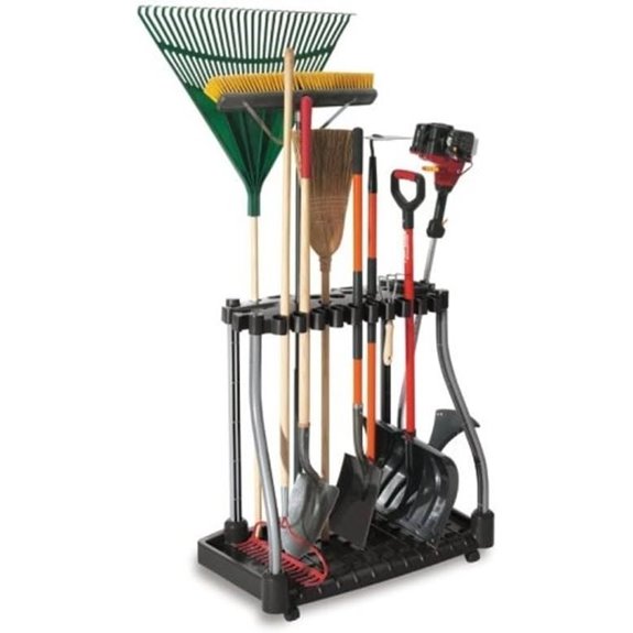 Rubbermaid Garage Tool Tower Rack for Long-Handled Tools