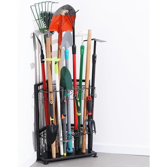 YueTong Garden Tool Organizer for Garage and Yard