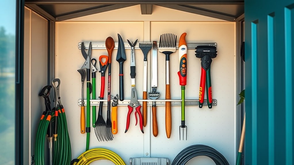 garden tool storage considerations