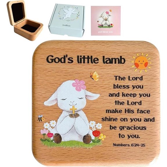 Rosary Keepsake Jewelry Box for Girls