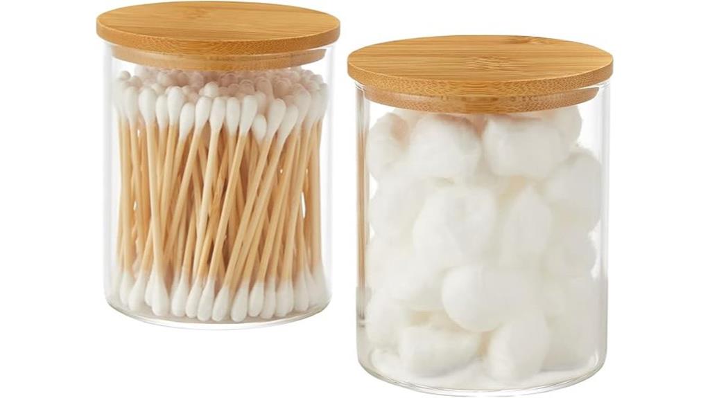 glass q tip dispenser pack