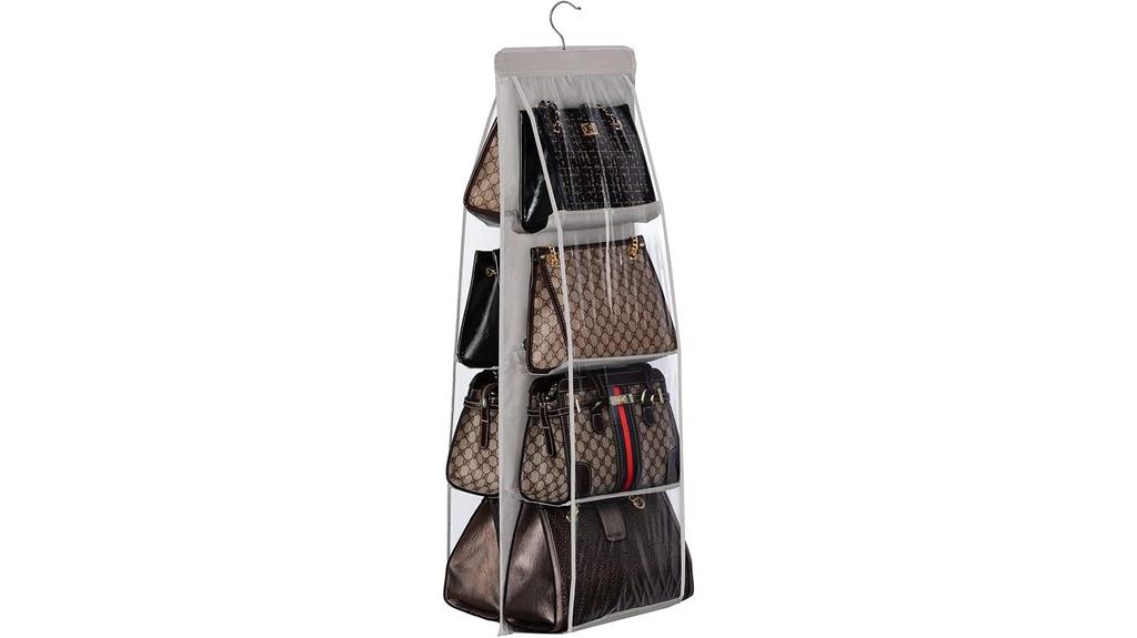 hanging purse organizer