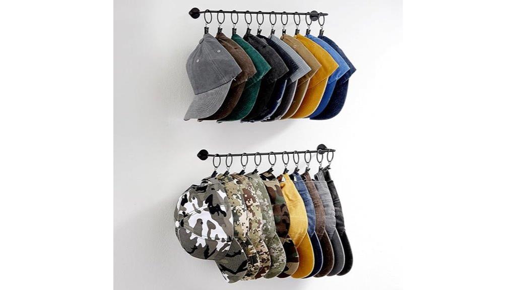 hat rack with 20 hooks