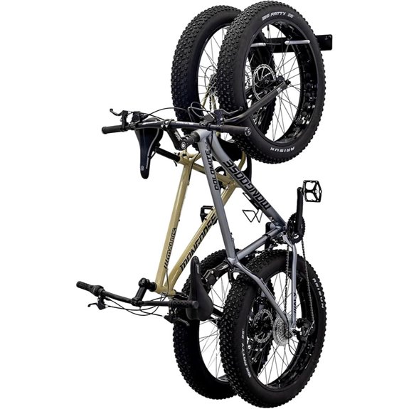 StoreYourBoard Bike Wall Rack Holds 2 Bikes Heavy-Duty
