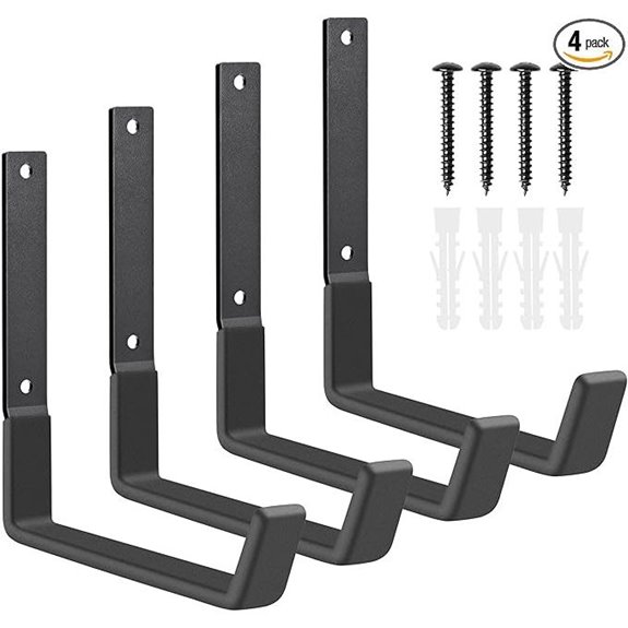 Heavy Duty Utility Hooks for Garage Storage (11 Hooks)