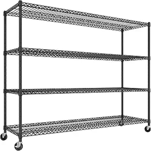 REIBII 60 Heavy Duty Metal Garage Shelving