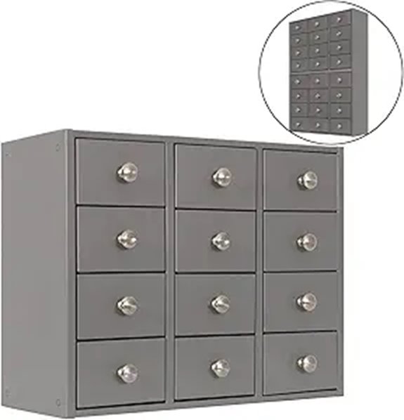 Heavy Duty All-Metal Parts Cabinet with 12 Drawers