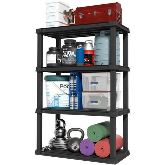 IRIS Heavy Duty Plastic Storage Shelves (600lb)