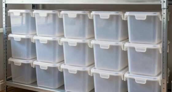 heavy duty plastic storage bins