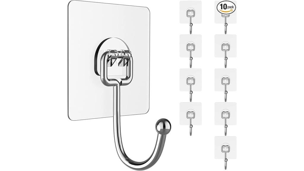 heavy duty wall hook set