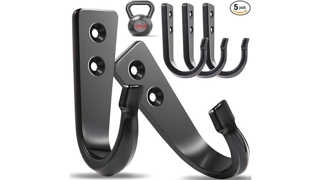 heavy duty wall hooks