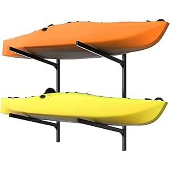 WALMANN Heavy Duty Wall Mount Kayak Storage Rack