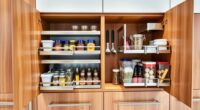 kitchen cabinet space maximization