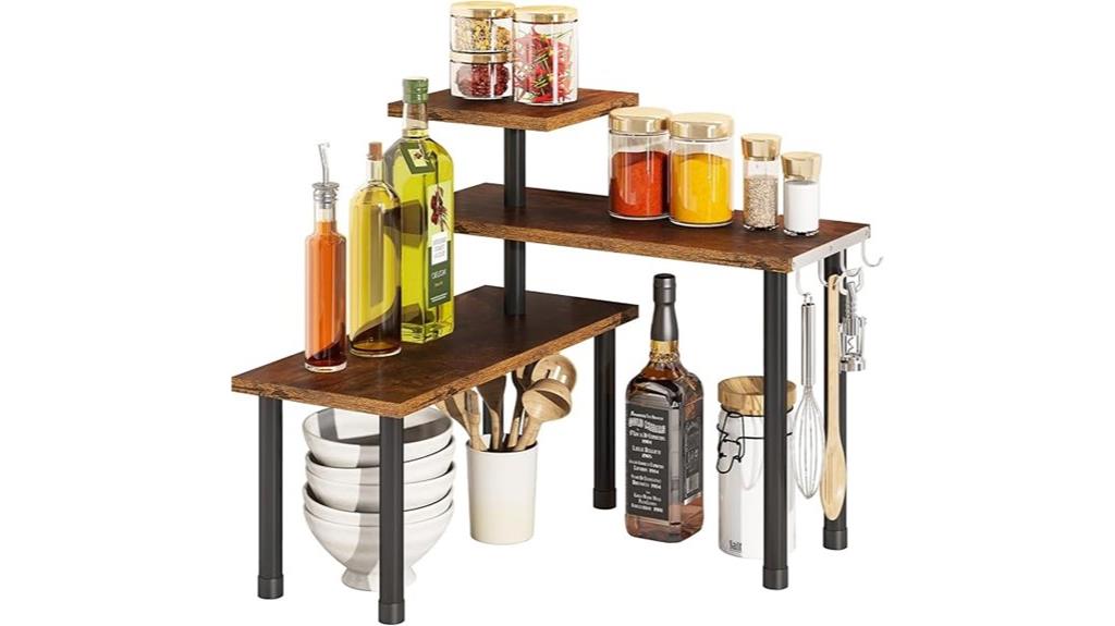 kitchen corner shelf