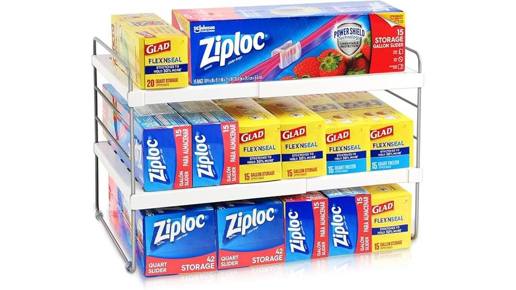 kitchen wrap storage organizer