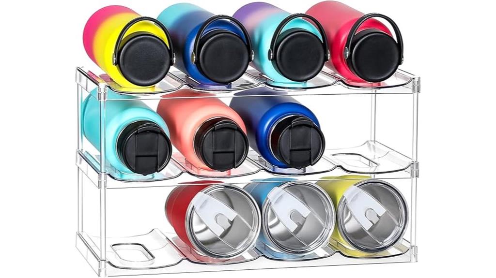 large 3 tier tumbler organizer