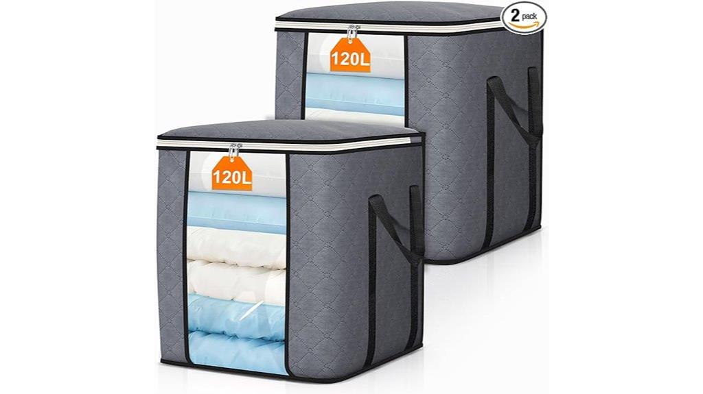 large blanket storage bags