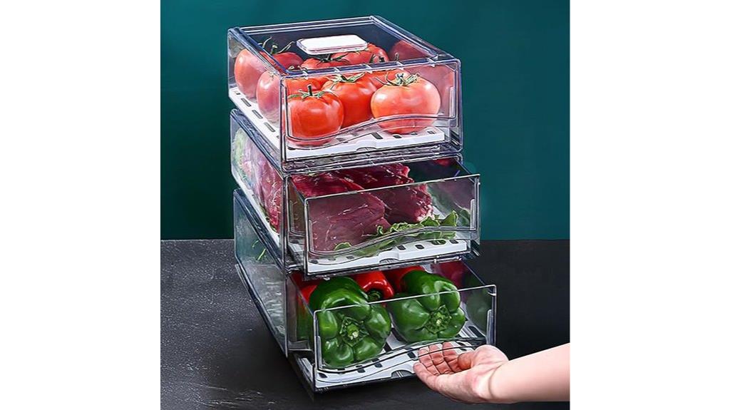 large capacity fruit containers