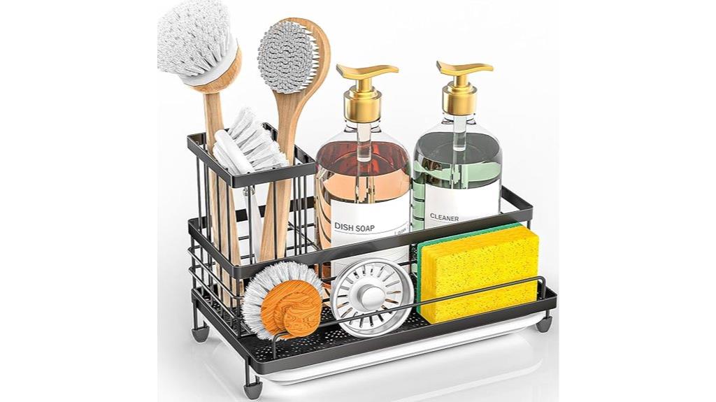 large capacity sink caddy