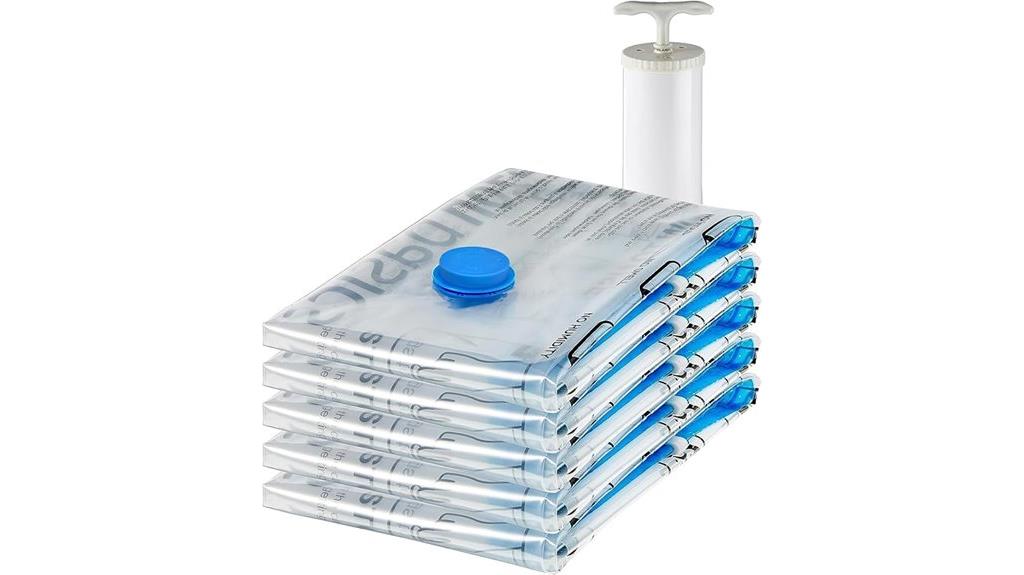 large pack of vacuum storage
