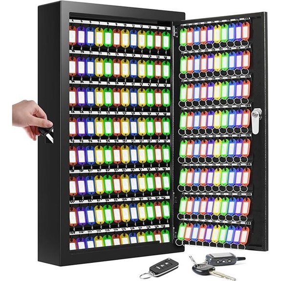 200-Key Wall Lock Box with Key Tags