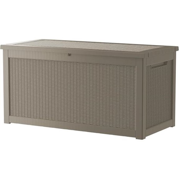 320-Gallon Waterproof Outdoor Storage Box
