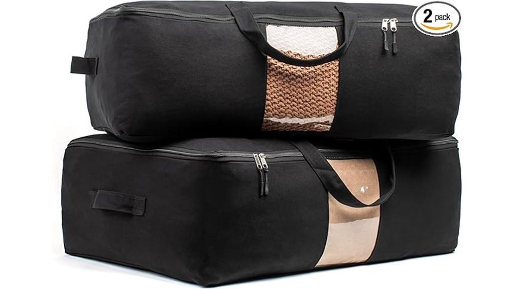 large zipper storage bags