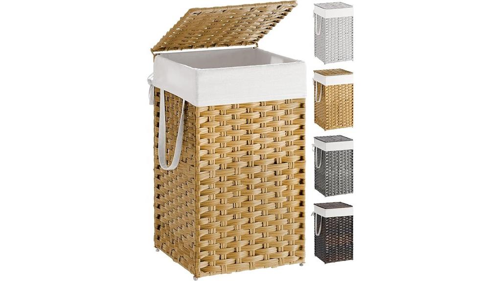 laundry hamper with lid