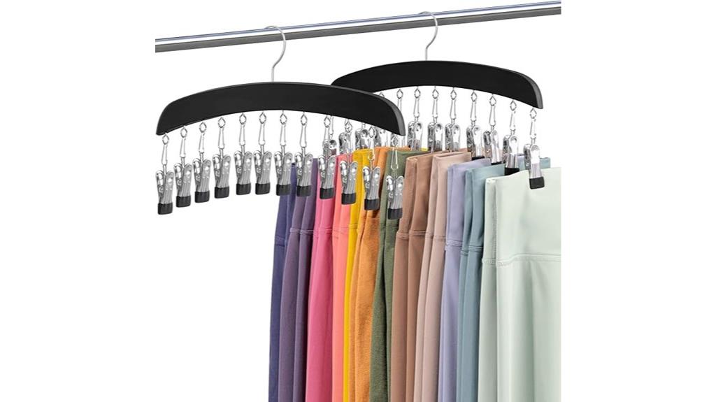leggings hangers with clips