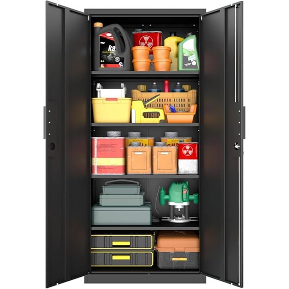 Metal Garage Storage Cabinets with Lock