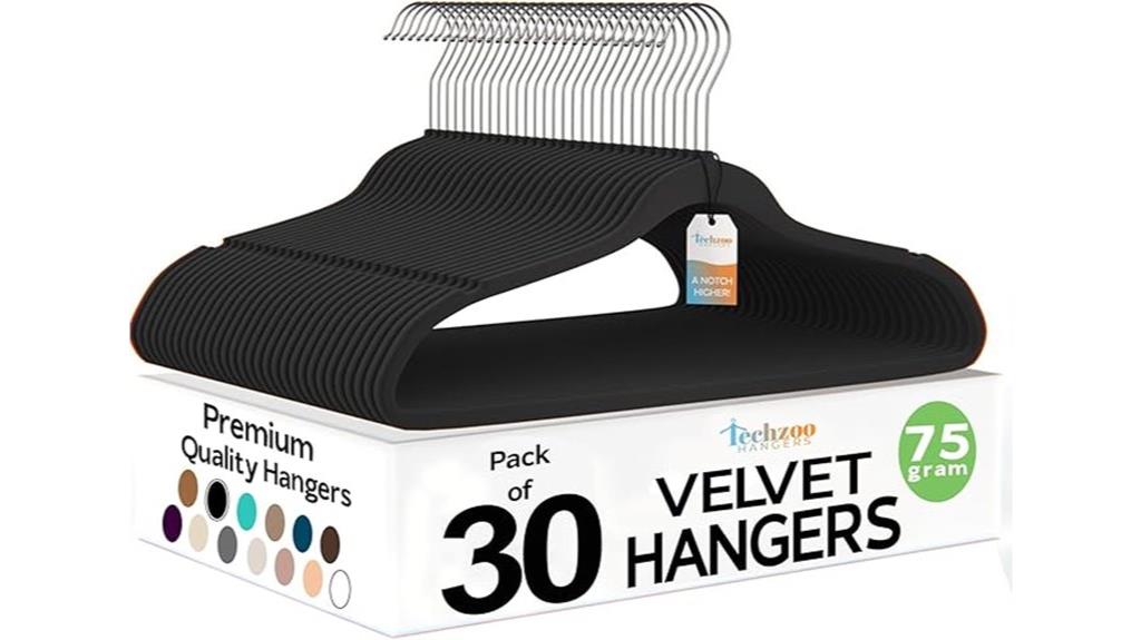 luxury velvet hangers pack