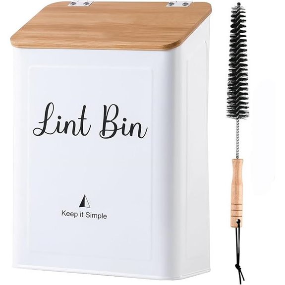 SUBEKYU Wall-Mounted Magnetic Laundry Lint Bin