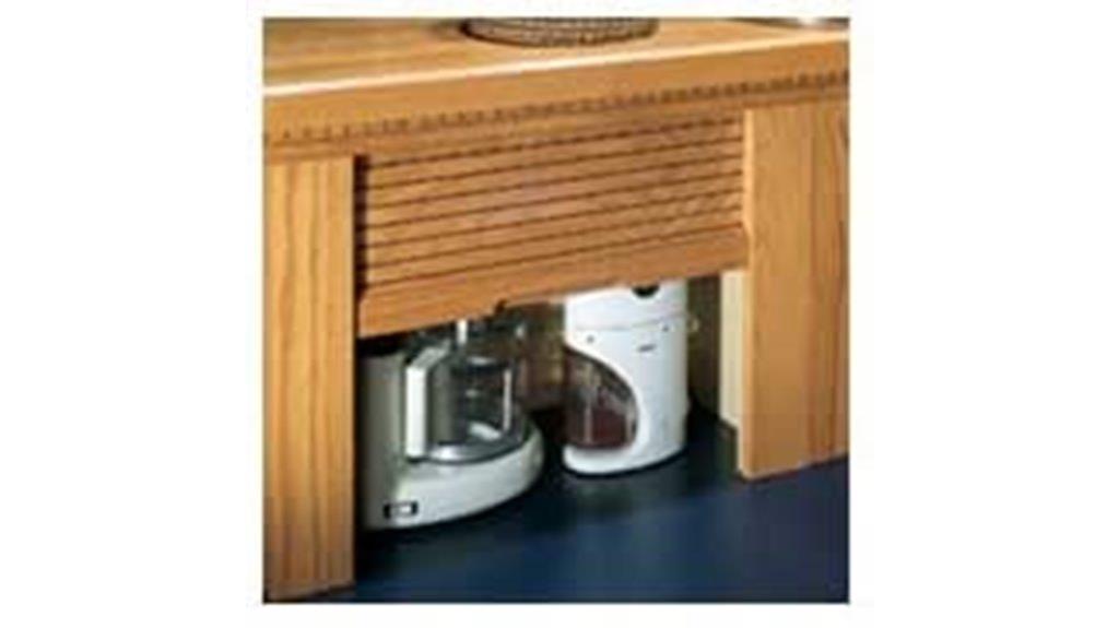 maple appliance garage dimensions